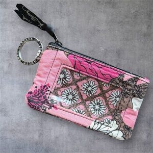 Vera Bradley - Mocha Rouge - Zip ID Case